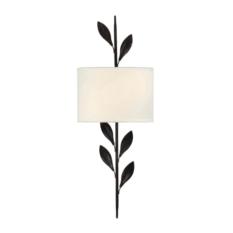 Crystorama 501 Broche 2-lt 24" Tall Wall Sconce - English Bronze