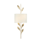 Crystorama 501 Broche 2-lt 24" Tall Wall Sconce - Antique Gold