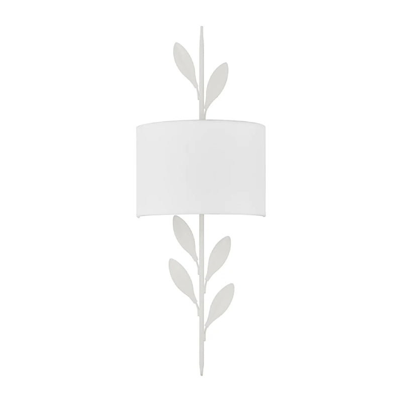 Crystorama 501 Broche 2-lt 24" Tall Wall Sconce - Matte White