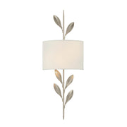 Crystorama 501 Broche 2-lt 24" Tall Wall Sconce - Antique Silver