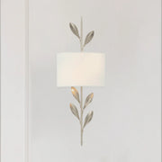 Crystorama 501 Broche 2-lt 24" Tall Wall Sconce - Antique Silver