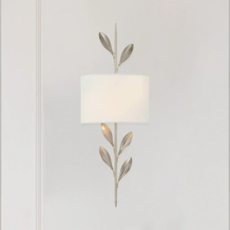 Crystorama 501 Broche 2-lt 24" Tall Wall Sconce - Antique Silver