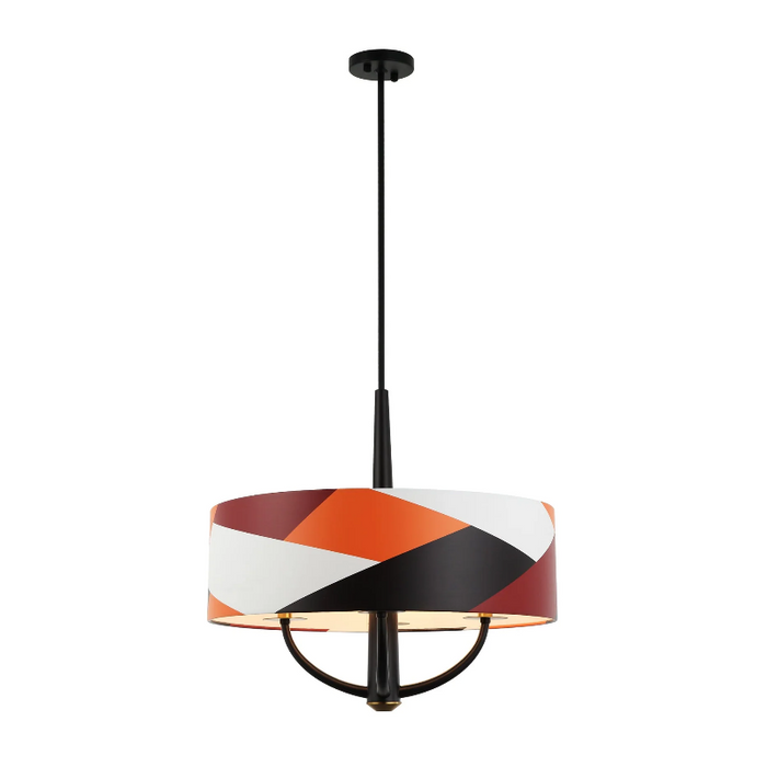 Varaluz 501P04 Patchwork 4-lt 24" Pendant
