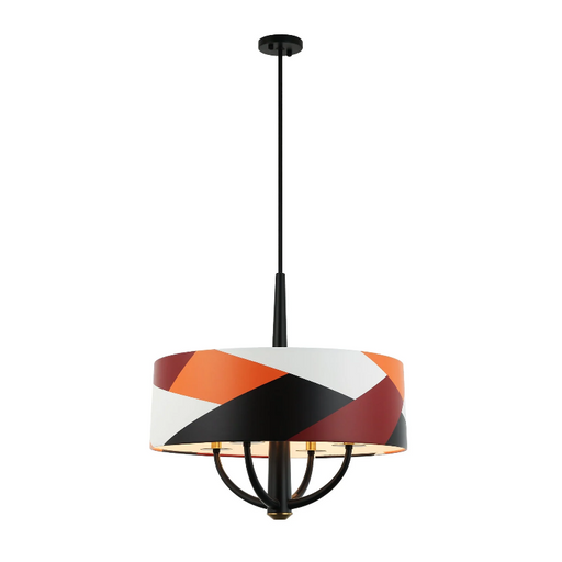 Varaluz 501P04 Patchwork 4-lt 24" Pendant