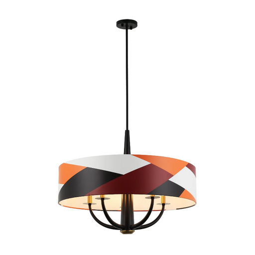 Varaluz 501P05 Patchwork 5-lt 30" Pendant