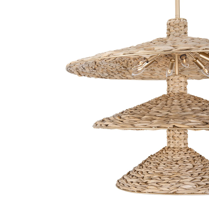 Varaluz 502P15 Hilton Head 15-lt 34" Pendant