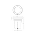 WAC 5034 Grand Landscape Recessed LED In-Ground Light