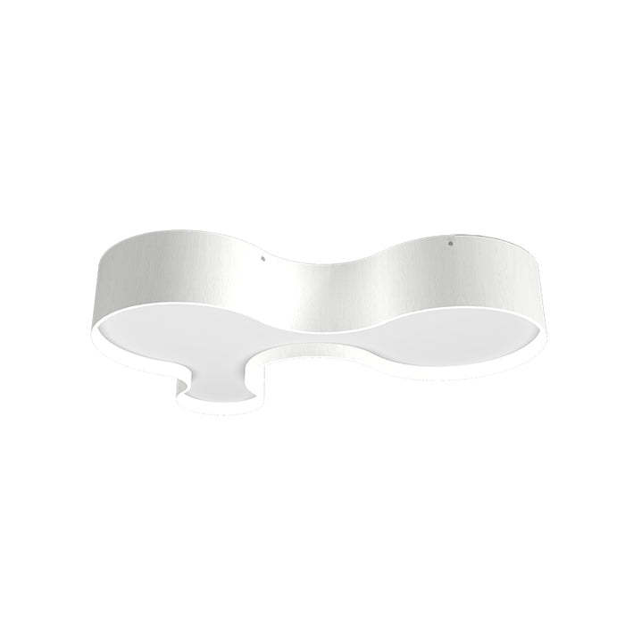Accord 5043LED Organic 1-lt 47" LED Flush Mount - Organic White