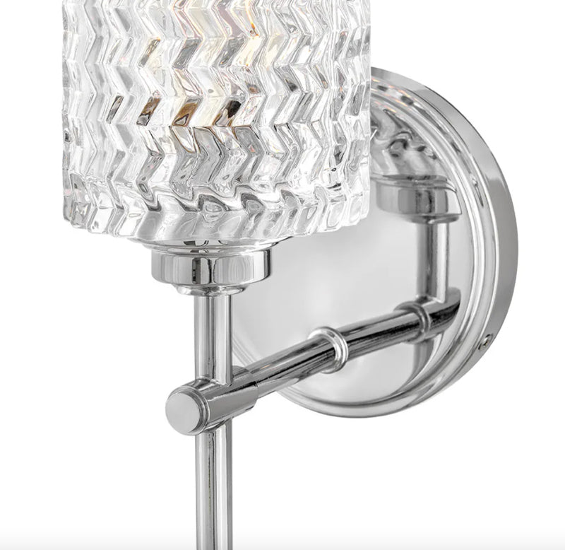 Hinkley 5045 Elle 1-lt 19" Tall LED Wall Sconce - Chrome