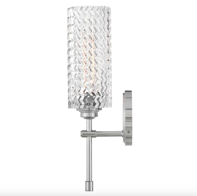 Hinkley 5045 Elle 1-lt 19" Tall LED Wall Sconce - Chrome