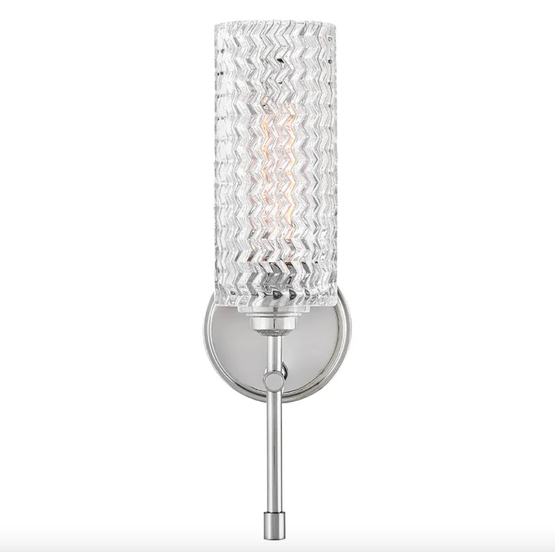 Hinkley 5045 Elle 1-lt 19" Tall LED Wall Sconce - Chrome