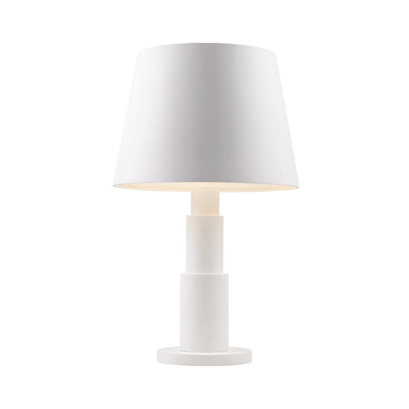 Varaluz 504T03 Giustino 3-lt 33" Tall Table Lamp - Matte White