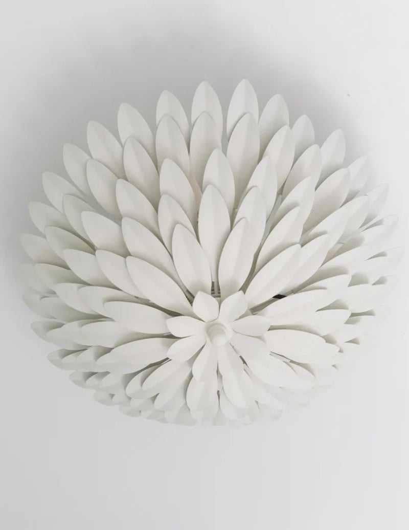 Crystorama 505 Broche 4-lt 16" Semi Flush Mount - Matte White