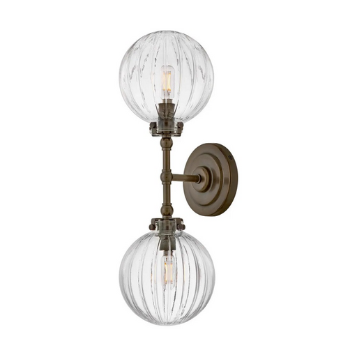 Hinkley 57412 Helene 2-lt 20" Tall LED Wall Sconce - Heritage Bronze