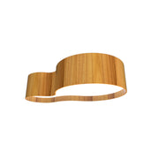 Accord 5064LED Organic 1-lt 33" LED Flush Mount - Teak