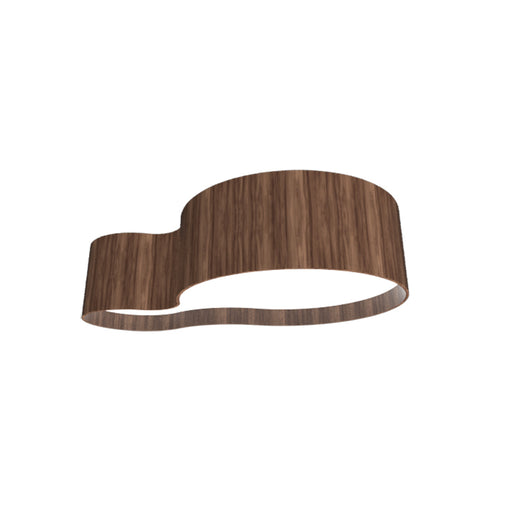 Accord 5064LED Organic 1-lt 33" LED Flush Mount - American Walnut