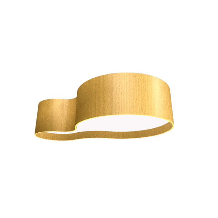 Accord 5064LED Organic 1-lt 33" LED Flush Mount - Organic Gold
