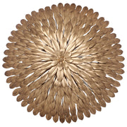 Crystorama 507 Broche 6-lt 24" Semi Flush Mount - Antique Gold