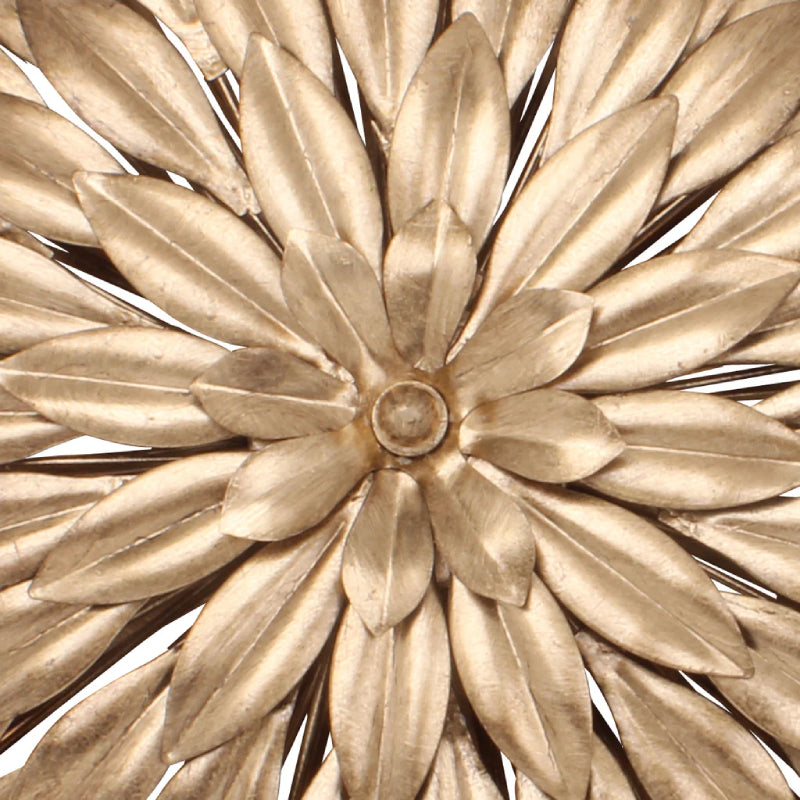 Crystorama 507 Broche 6-lt 24" Semi Flush Mount - Antique Gold