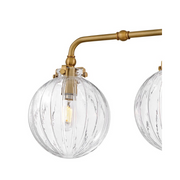 Hinkley 57413 Helene 3-lt 24" LED Vanity Light - Lacquered Brass
