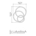 Accord 5086LED Frame 49" LED Flush Mount
