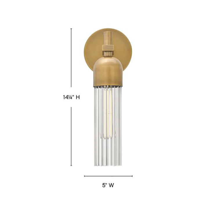 Hinkley 50910 Soren 1-lt 14" Tall LED Wall Sconce
