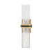 Hinkley 50942 Kipton 2-lt 22" Tall LED Wall Sconce - Heritage Brass with Black accents