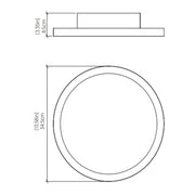 Accord 5095 Naia 1-lt 14" LED Wall Light