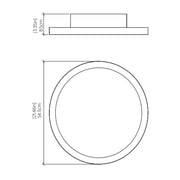 Accord 5096 Naia 1-lt 21" LED Wall Light