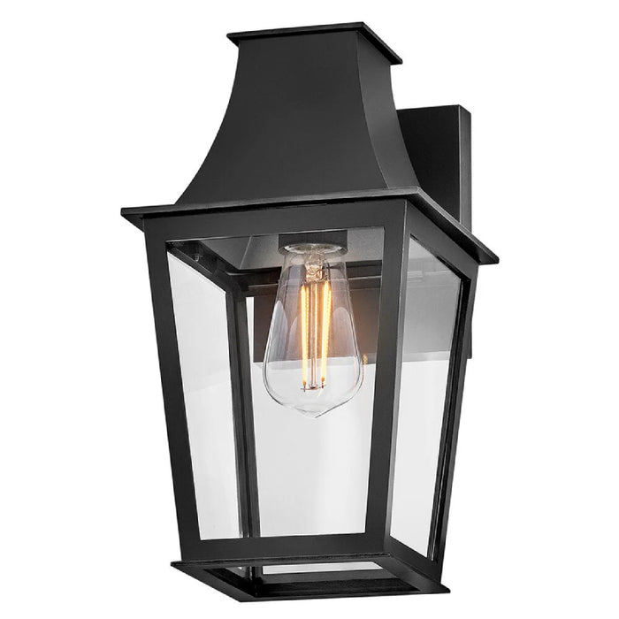 Hinkley 28890 Georgetown 1-lt 13" Tall LED Outdoor Wall Lantern - Black