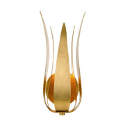 Crystorama 511 Broche 1-lt 14" Tall Wall Sconce - Antique Gold