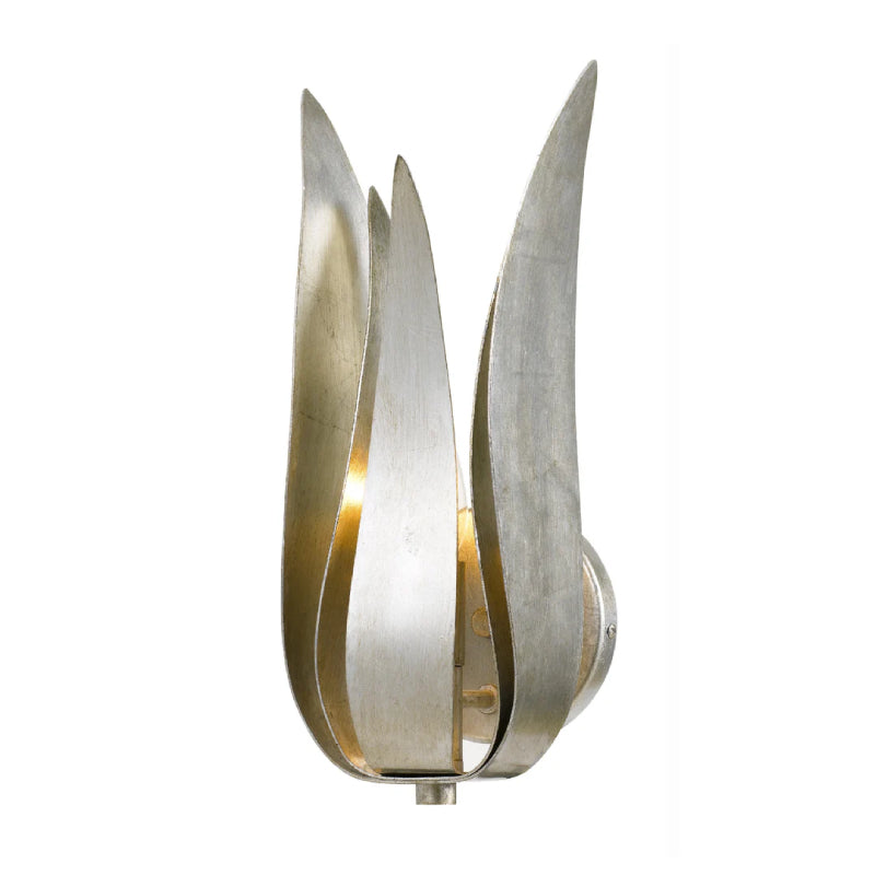 Crystorama 511 Broche 1-lt 14" Tall Wall Sconce - Antique Silver