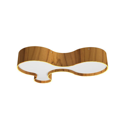 Accord 5111LED Organic 1-lt 39" LED Flush Mount - Teak