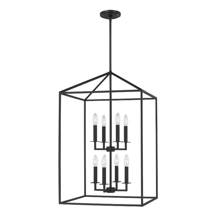 5115008EN Perryton 8-lt LED Large Hall / Foyer Pendant