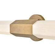 Hinkley 51154 Facet 2-lt 40" LED Vanity - Heritage Brass