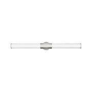 Hinkley 51154 Facet 2-lt 40" LED Vanity - Polished Nickel