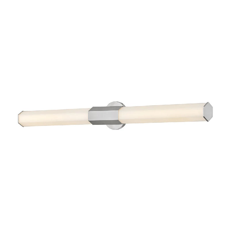 Hinkley 51154 Facet 2-lt 40" LED Vanity - Polished Nickel