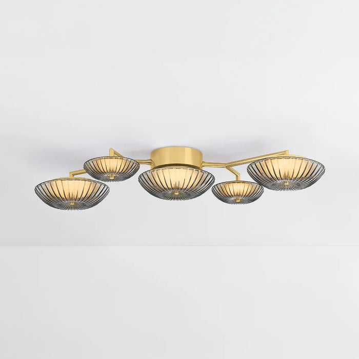 Corbett 512-05 Birmingham 5-lt 40" Tall LED Wall Sconce