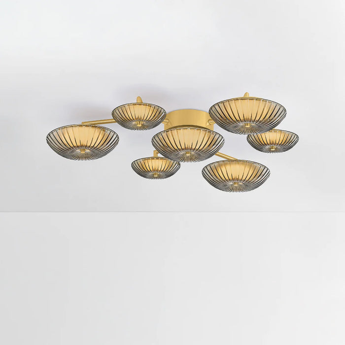 Corbett 512-41 Birmingham 7-lt 41" LED Semi Flush Mount