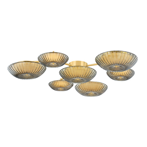 Corbett 512-52 Birmingham 7-lt 52" LED Semi Flush Mount
