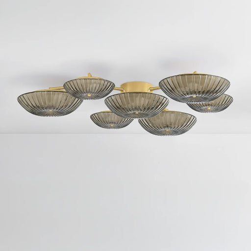 Corbett 512-52 Birmingham 7-lt 52" LED Semi Flush Mount