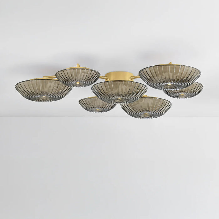 Corbett 512-52 Birmingham 7-lt 52" LED Semi Flush Mount