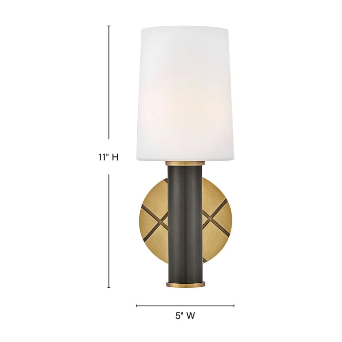 Hinkley 51370 Declan 1-lt 11" Tall LED Wall Sconce