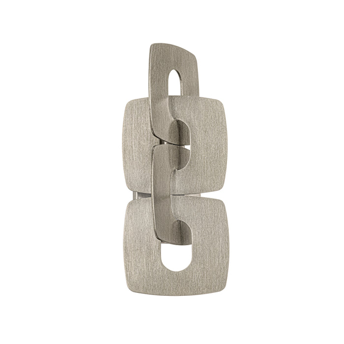 Corbett 514-02 Trentino 2-lt 20" Tall Wall Sconce - Stria Silver Leaf