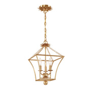 Crystorama 514 Broche 3-lt 11" Chandelier