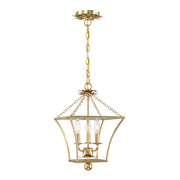Crystorama 514 Broche 3-lt 11" Chandelier
