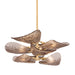 Corbett 515-08 Cardiff 8-lt 28" Semi Flush Mount