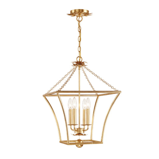 Crystorama 516 Broche 4-lt 16" Chandelier