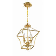 Crystorama 516 Broche 4-lt 16" Chandelier
