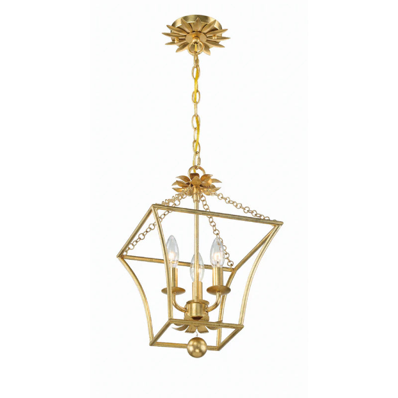 Crystorama 516 Broche 4-lt 16" Chandelier